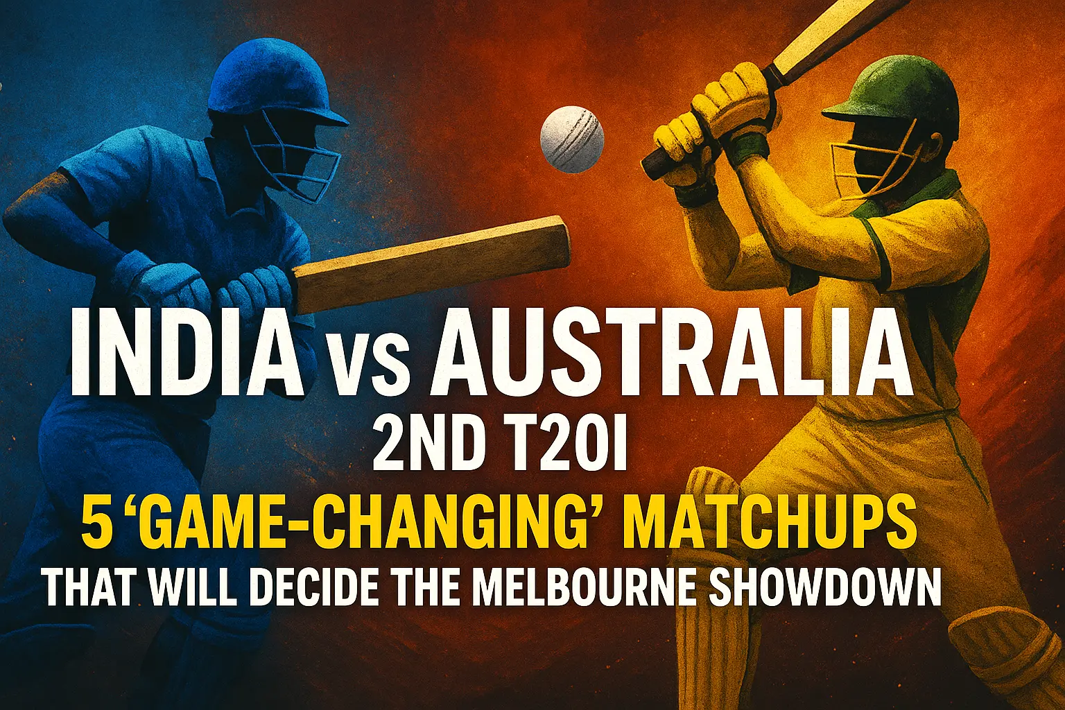 India vs. Australia 2nd T20I: 5 'Game-Changing' Matchups That Will Decide the Melbourne Showdown